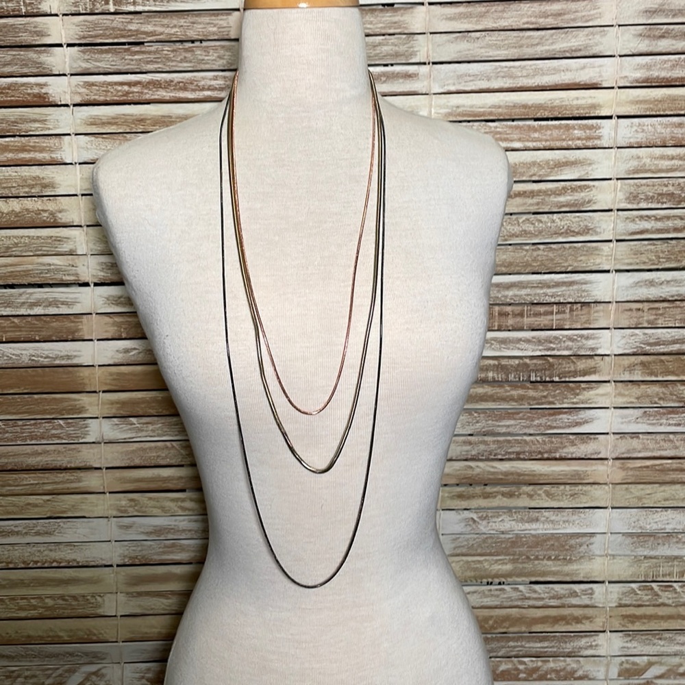 Layered necklace